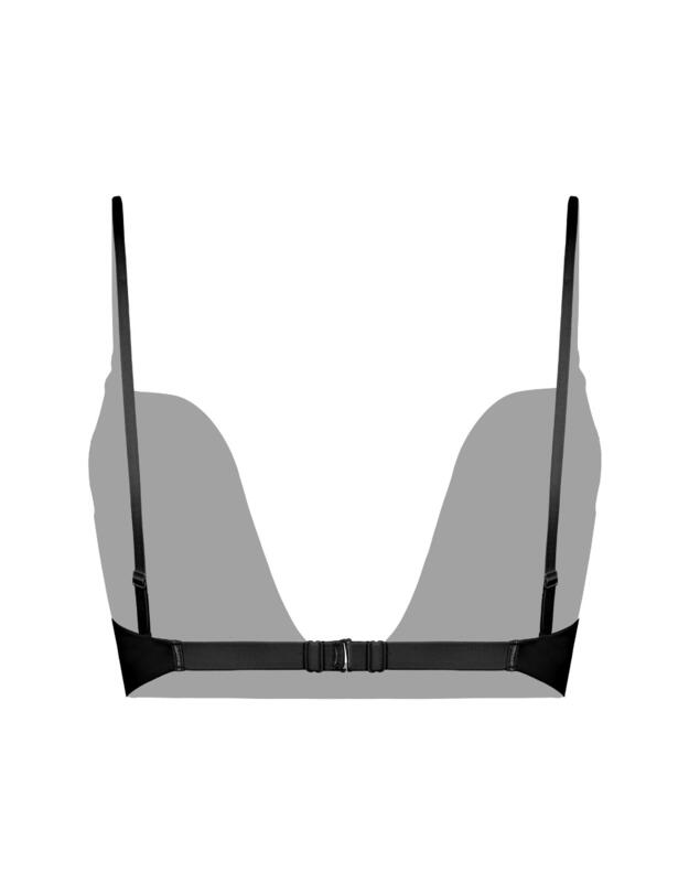 Wonderbra Ultimate Plunge Bra Black 