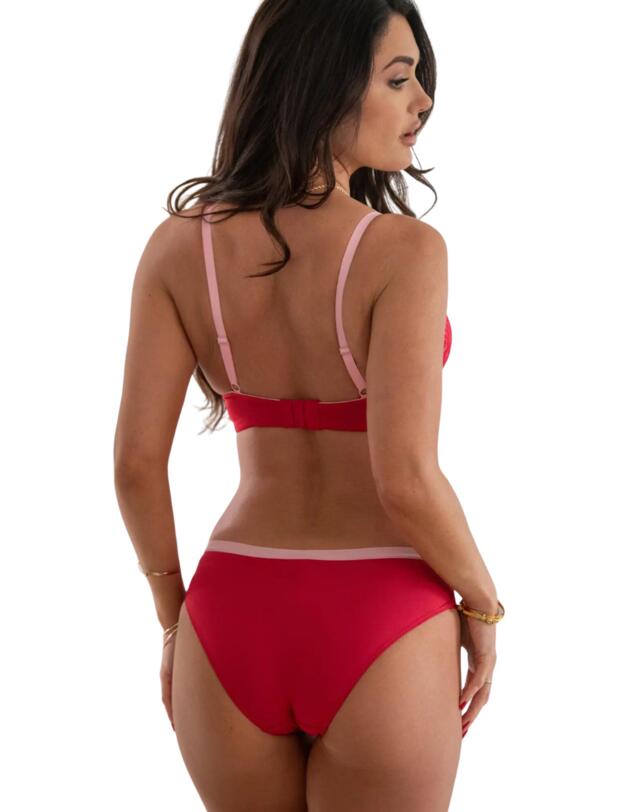 Pour Moi Romance Brief Red/Pink 