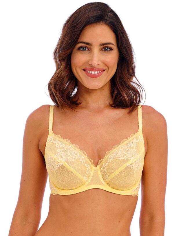 Wacoal Lace Perfection Underwired Bra Lemon Sorbet