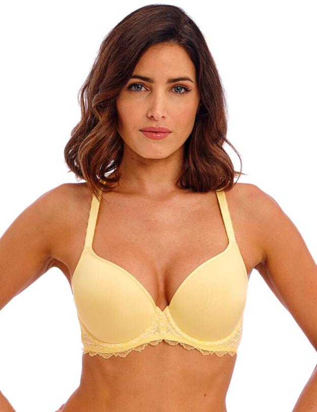 Wacoal Lace Perfection Underwire Contour Bra Lemon Sorbet