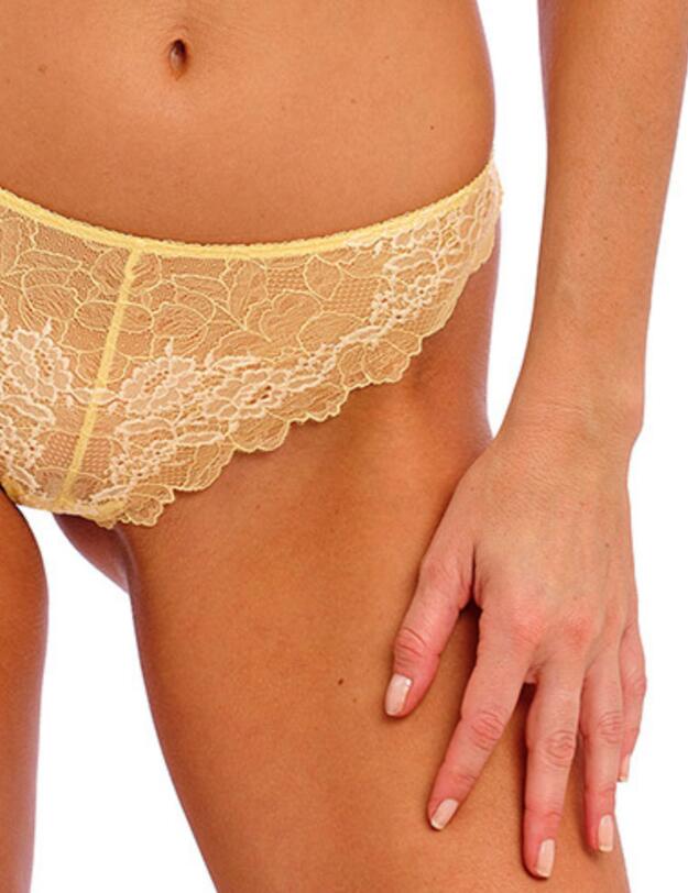 Wacoal Lace Perfection Tanga Brief Lemon Sorbet