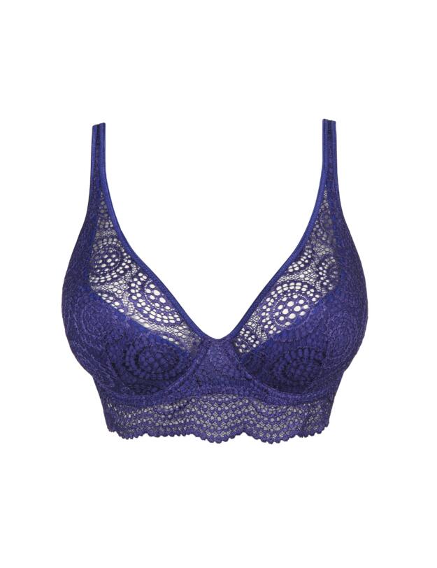 Prima Donna Twist Petit Paris Triangle Bra French Indigo 