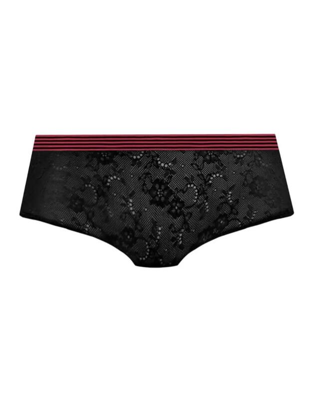 Freya Wild Short Black Zebra
