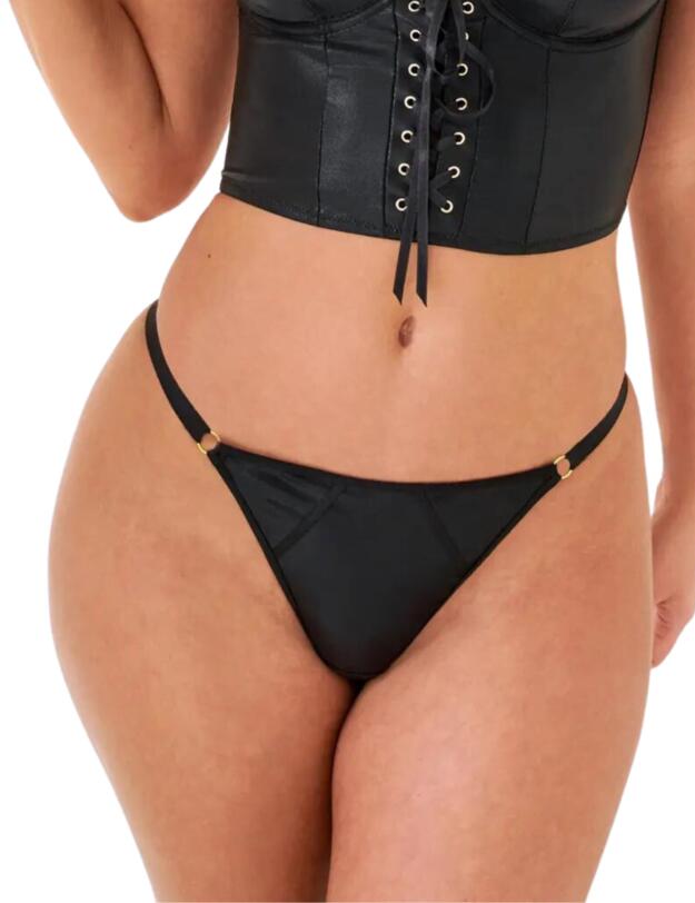 Contradictions by Pour Moi Scandalous Thong Black