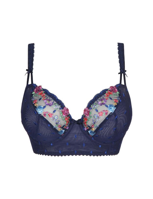 Prima Donna Sedaine Deep Plunge Balcony Water Blue 