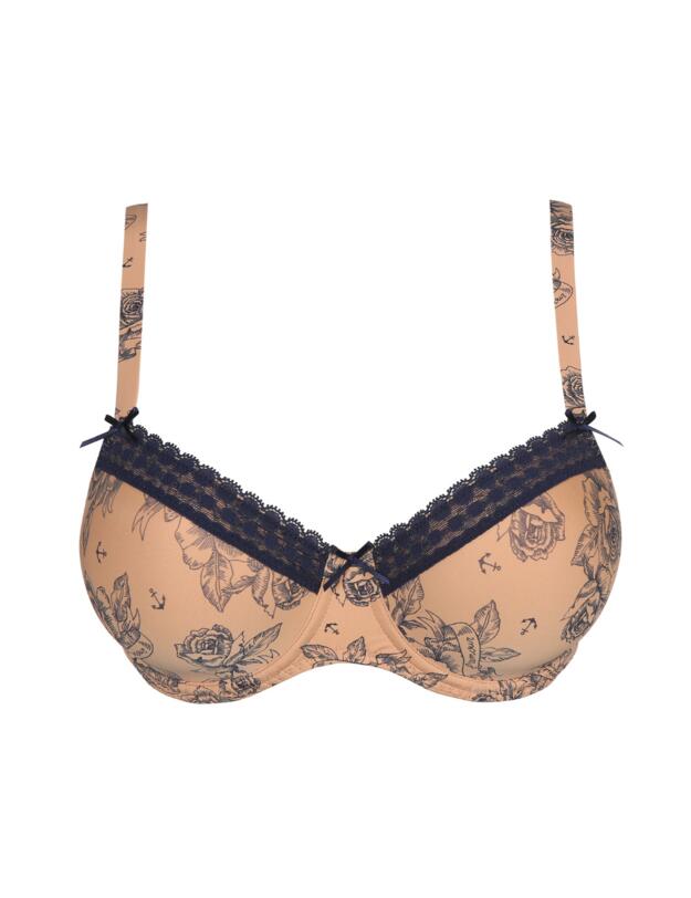 Prima Donna Twist Matama Padded Balcony Bra Light Tan 