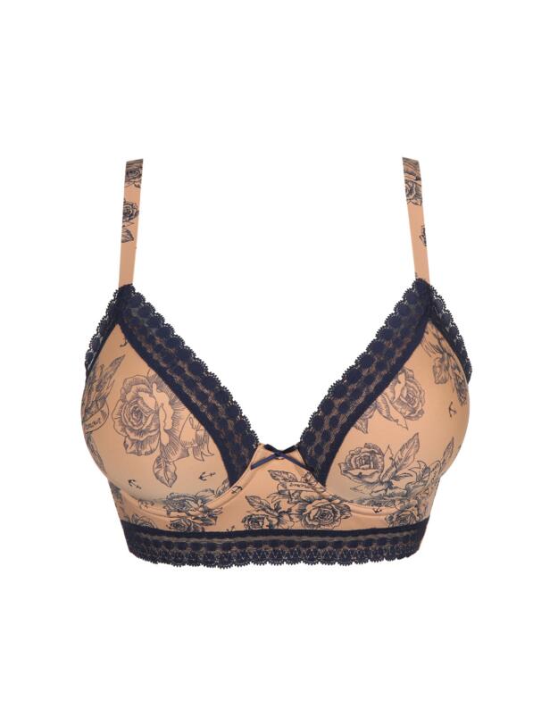 Prima Donna Twist Matama Padded Plunge Bra Light Tan 