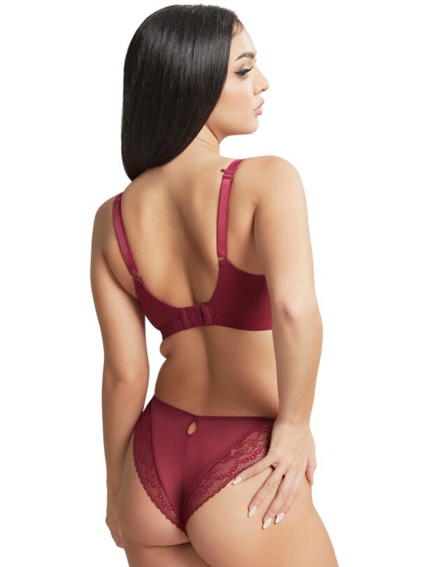 Cleo by Panache Alexis Brazilian Brief Berry 