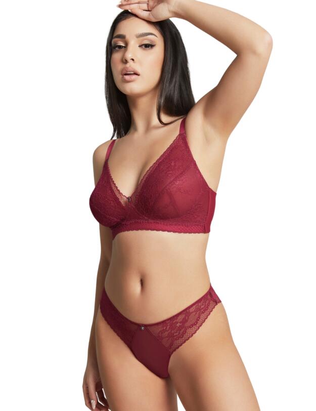 Cleo by Panache Alexis Brazilian Brief Berry 