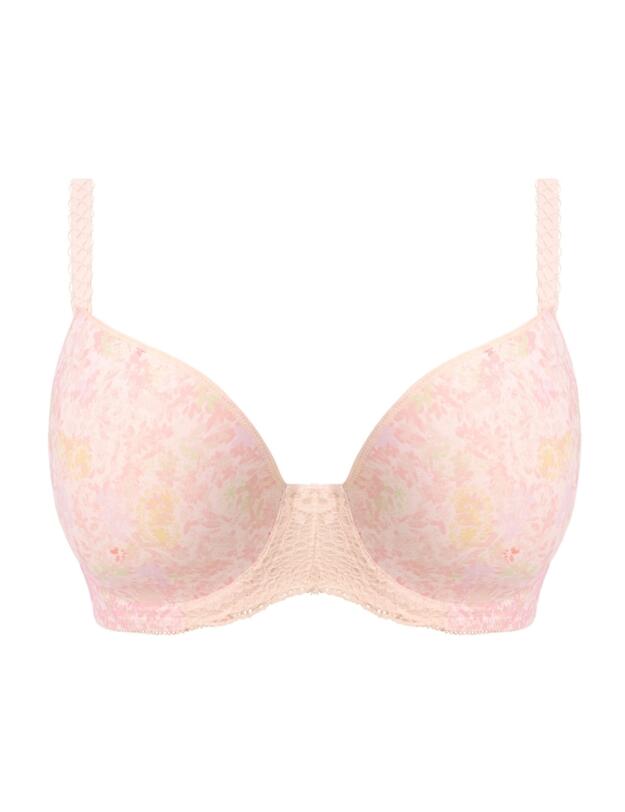 Freya Daydreaming Moulded Plunge T-Shirt Bra Peach Blossom