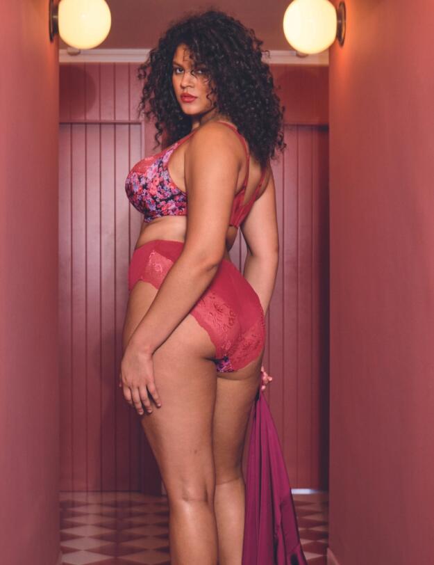 Elomi Morgan High Leg Brief Sunset Meadow