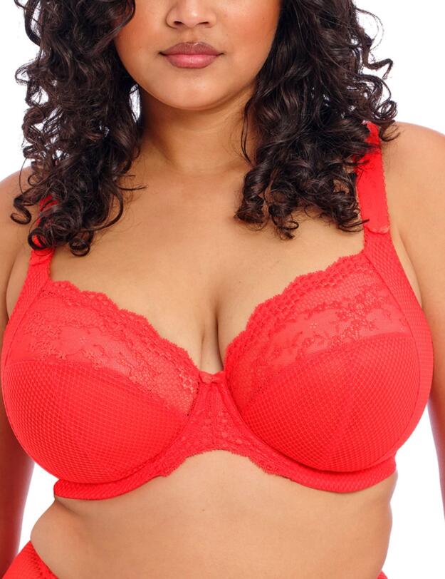 Elomi Charley Underwired Plunge Bra Salsa 