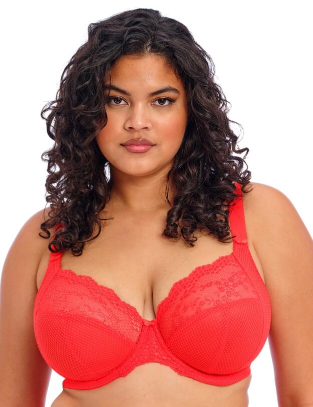 Elomi Charley Underwired Plunge Bra Salsa 