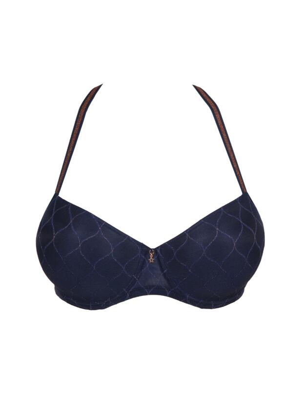Prima Donna Twist Chryso Padded Balcony Bra Sapphire Blue 