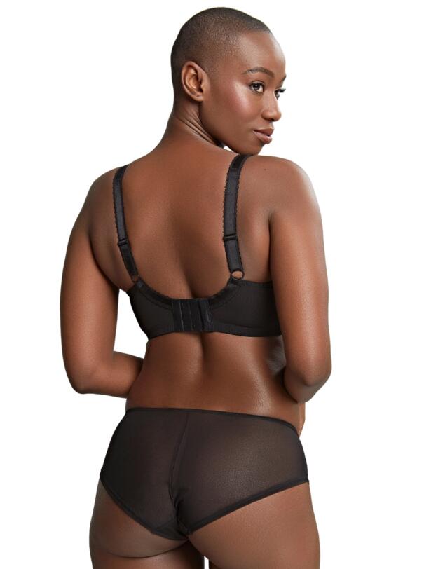 Panache Clara Brief Charcoal/Black