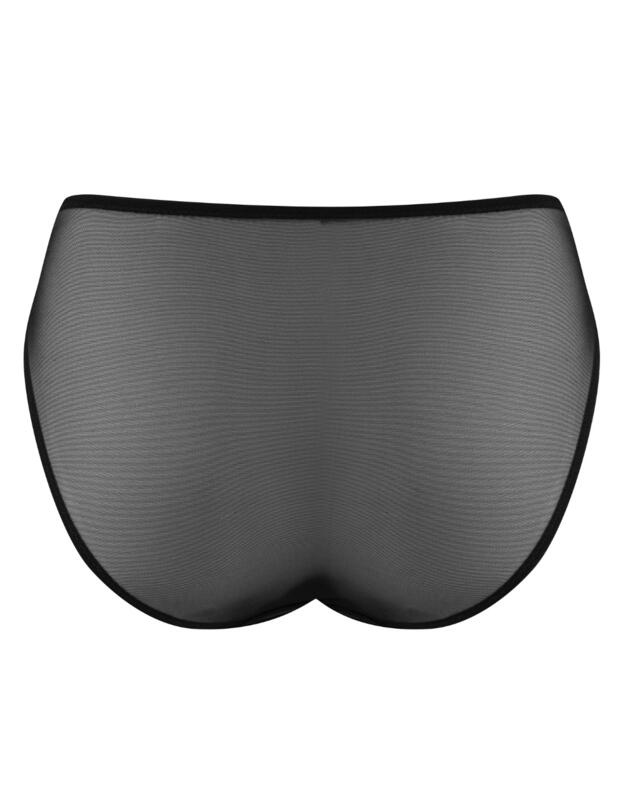 Panache Clara Brief Charcoal/Black