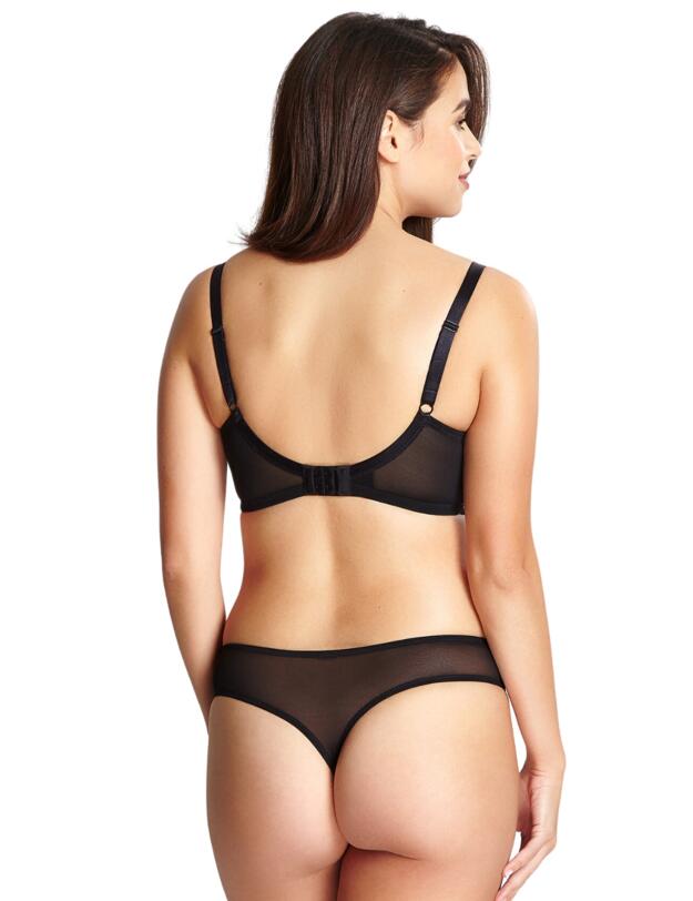 Panache Sophie Thong Black/Chai 
