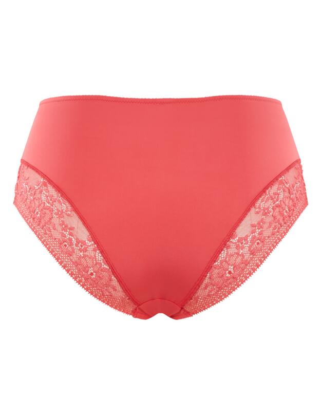Sculptresse by Panache Roxie High Waist Brief Hot Coral 