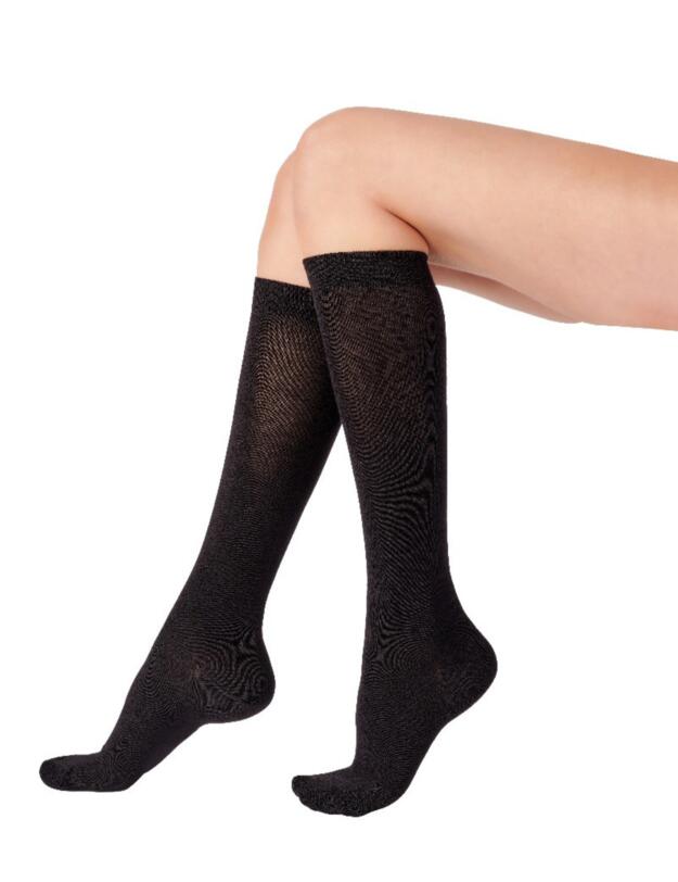Pretty Polly Bamboo Socks Knee High Socks Black