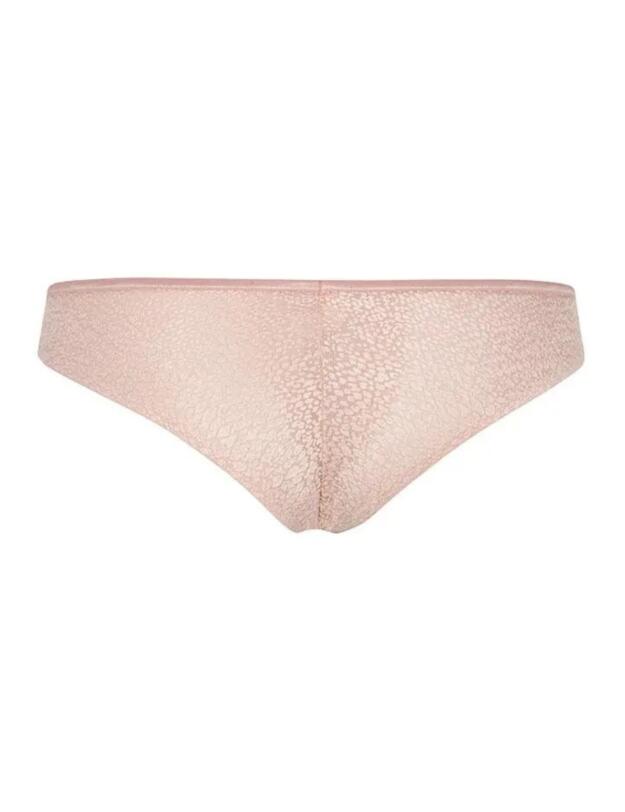 Gossard Glossies Animal Brazilian Brief Caramel