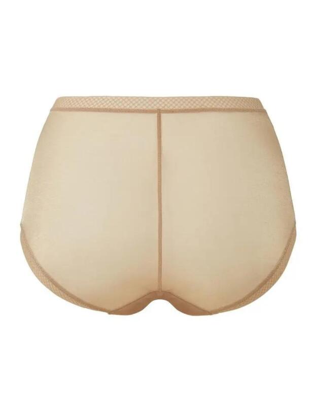 Gossard Glossies Deep Brief Beige