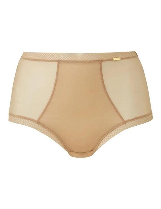 Gossard Glossies Deep Brief Beige