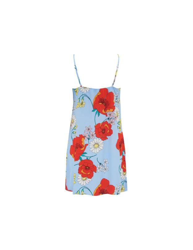 Pour Moi Luxe Woven Chemise Blue Poppy 