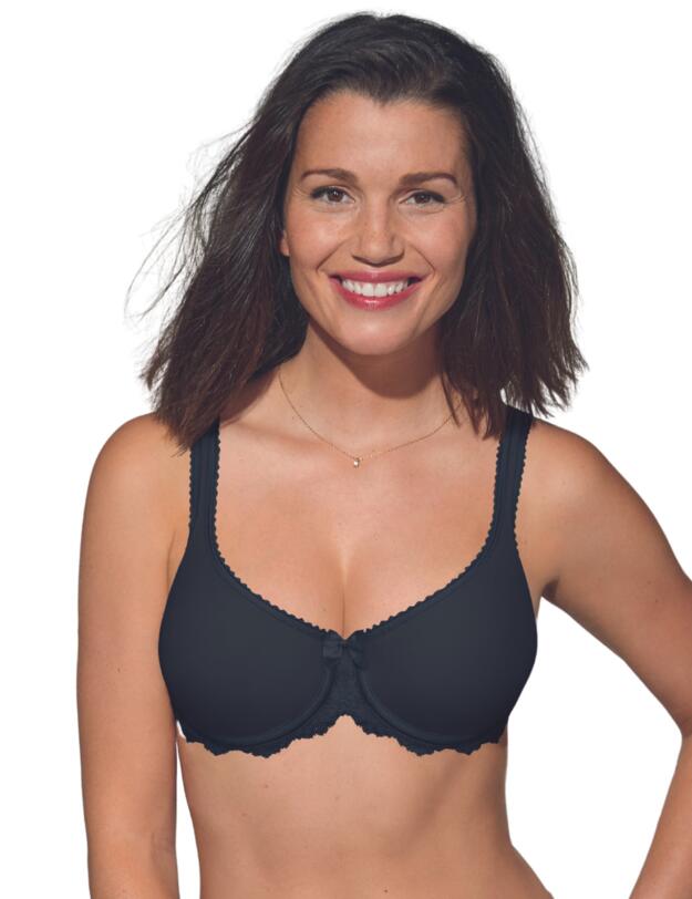 Playtex Everyday Elegance Underwired Moulded Bra Black