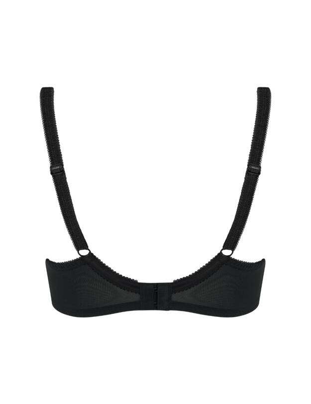 Pour Moi Reflection Side Support Bra Black 
