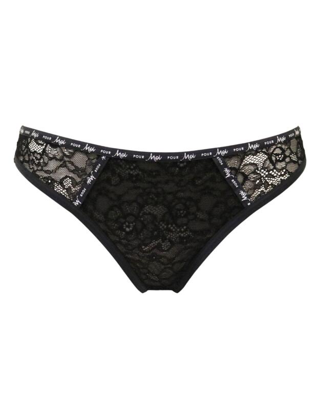 Pour Moi Vibe Brazilian Brief Black 