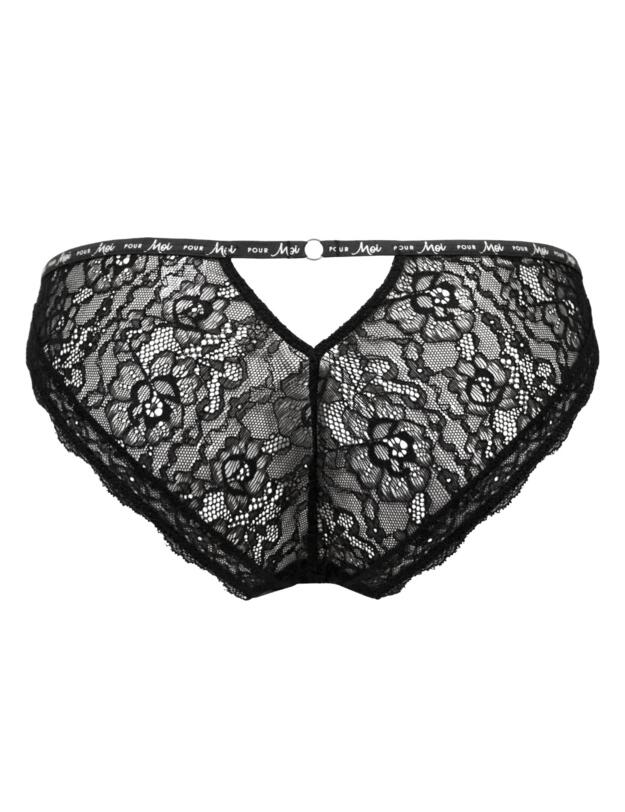Pour Moi Vibe Brazilian Brief Black 