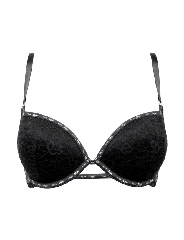 Pour Moi Vibe Padded Bra Black 