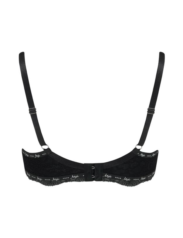 Pour Moi Vibe Non-Padded Bra Black 