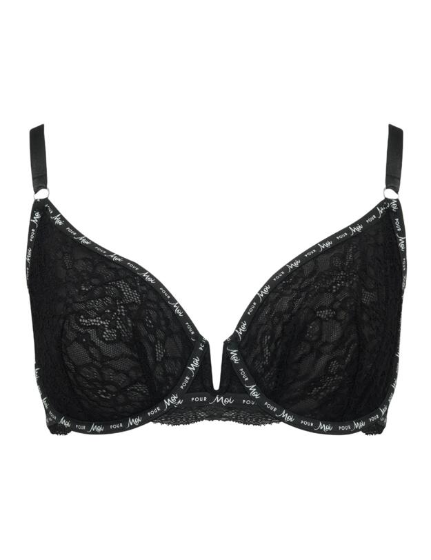 Pour Moi Vibe Non-Padded Bra Black 