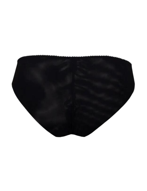Charnos Applique Brief Black 