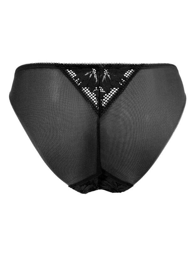 Pour Moi Reflection Brazilian Brief Black 