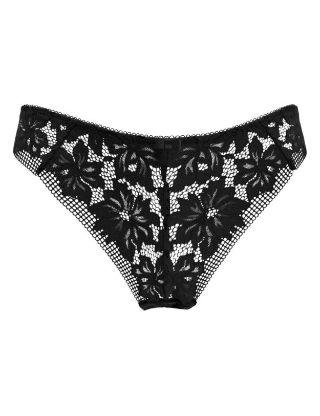 Pour Moi Reflection Brazilian Brief Black 