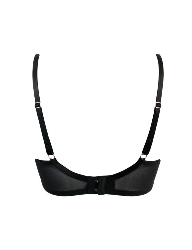 Pour Moi Manhattan Plunge Bra Black 