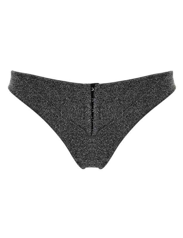 Pour Moi All That Glitters Brief Silver