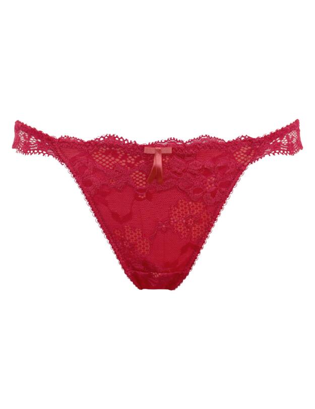 Pour Moi Amour Brazilian Brief Red/Cherry