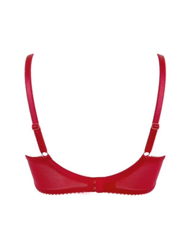 Pour Moi Amour Padded Underwired Bra Red/Cherry 