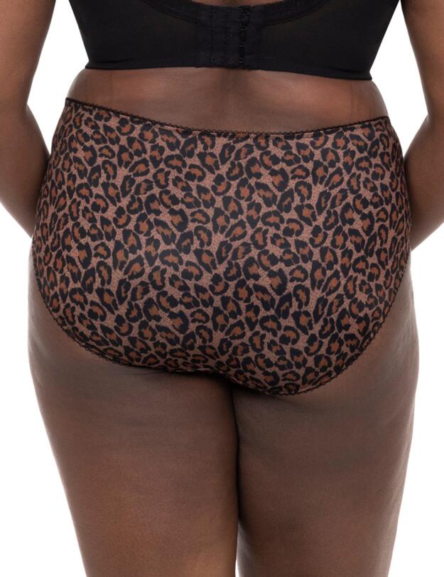 Goddess Kayla Brief Dark Leopard