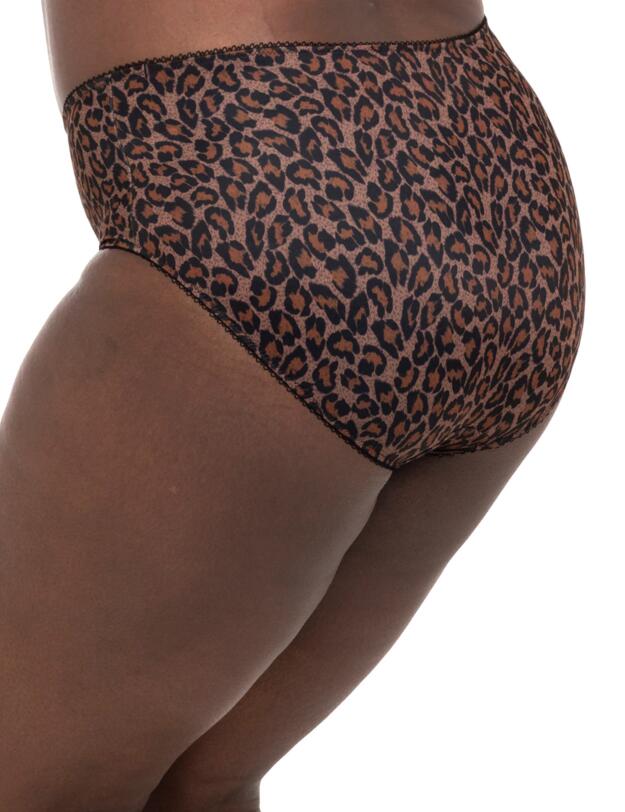 Goddess Kayla Brief Dark Leopard