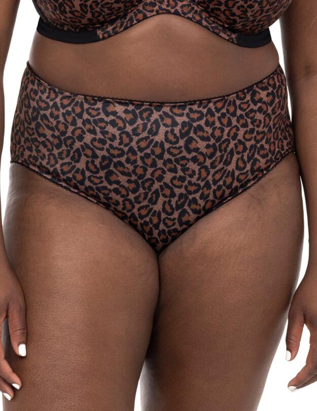 Goddess Kayla Brief Dark Leopard