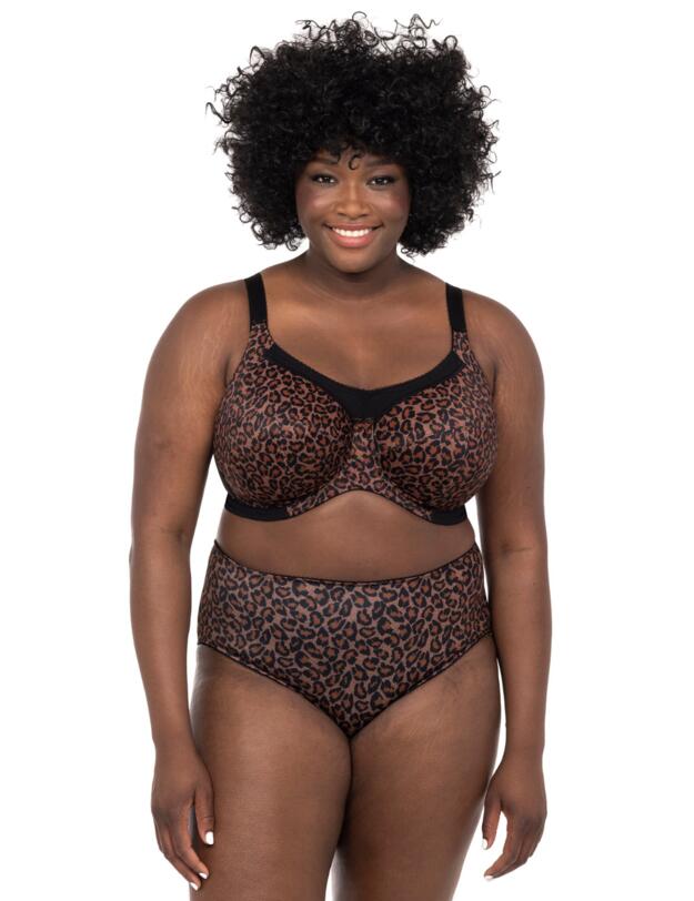 Goddess Kayla Brief Dark Leopard