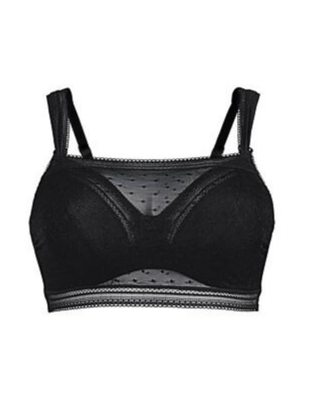Rosa Faia Emily Bandeau Top Black 