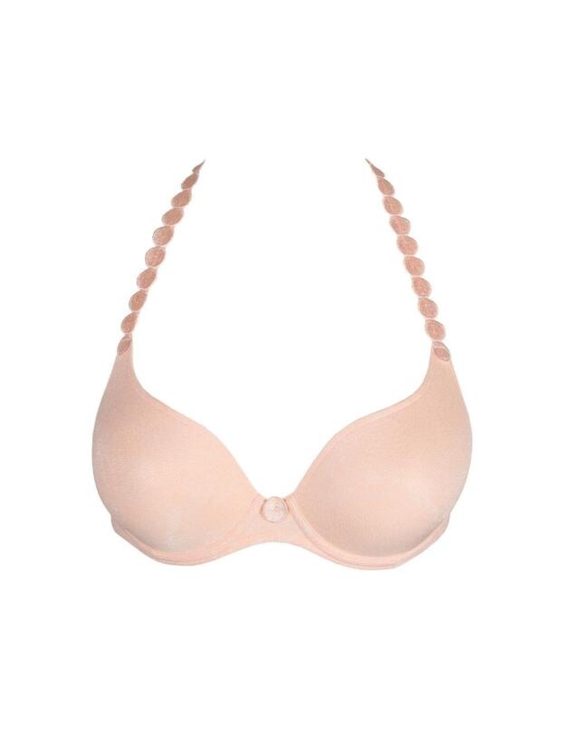 Marie Jo Tom Heart Shape Padded Bra Crystal Pink