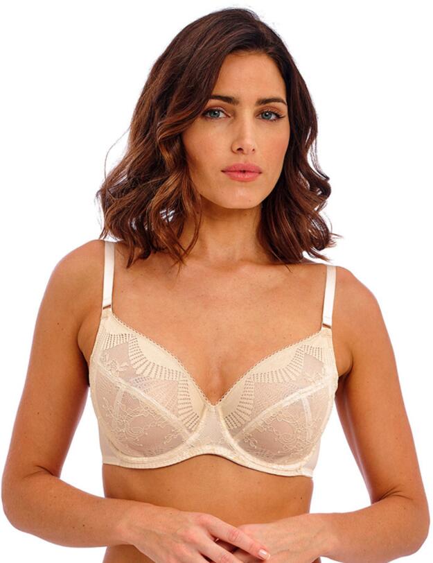 Wacoal Sensu Lace Underwire Bra Champagne