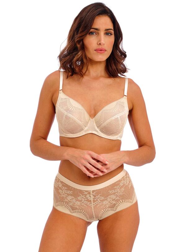 Wacoal Sensu Lace Underwire Bra Champagne