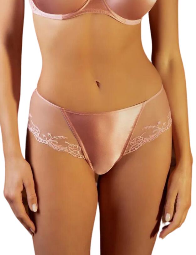  Lise Charmel Splendeur Rose Mid Rise Brief Splendeur Rose